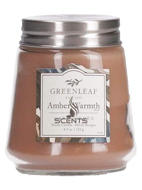 Мініатюрна аромасвічка Greenleaf Тепло Бурштину Amber Warmth