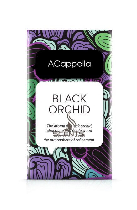 Саші для авто Acappella Чорна Орхідея Black Orchid